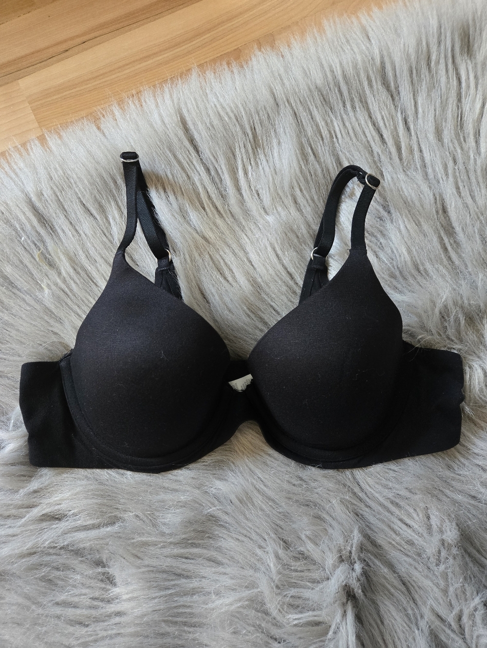 Aerie Sunnie Full Coverage Basic Black Underwire Bra